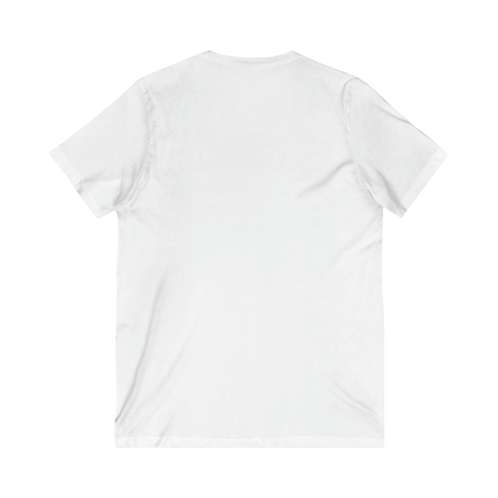 Weather Outlook: Fine - Unisex Jersey Short Sleeve V-Neck Tee