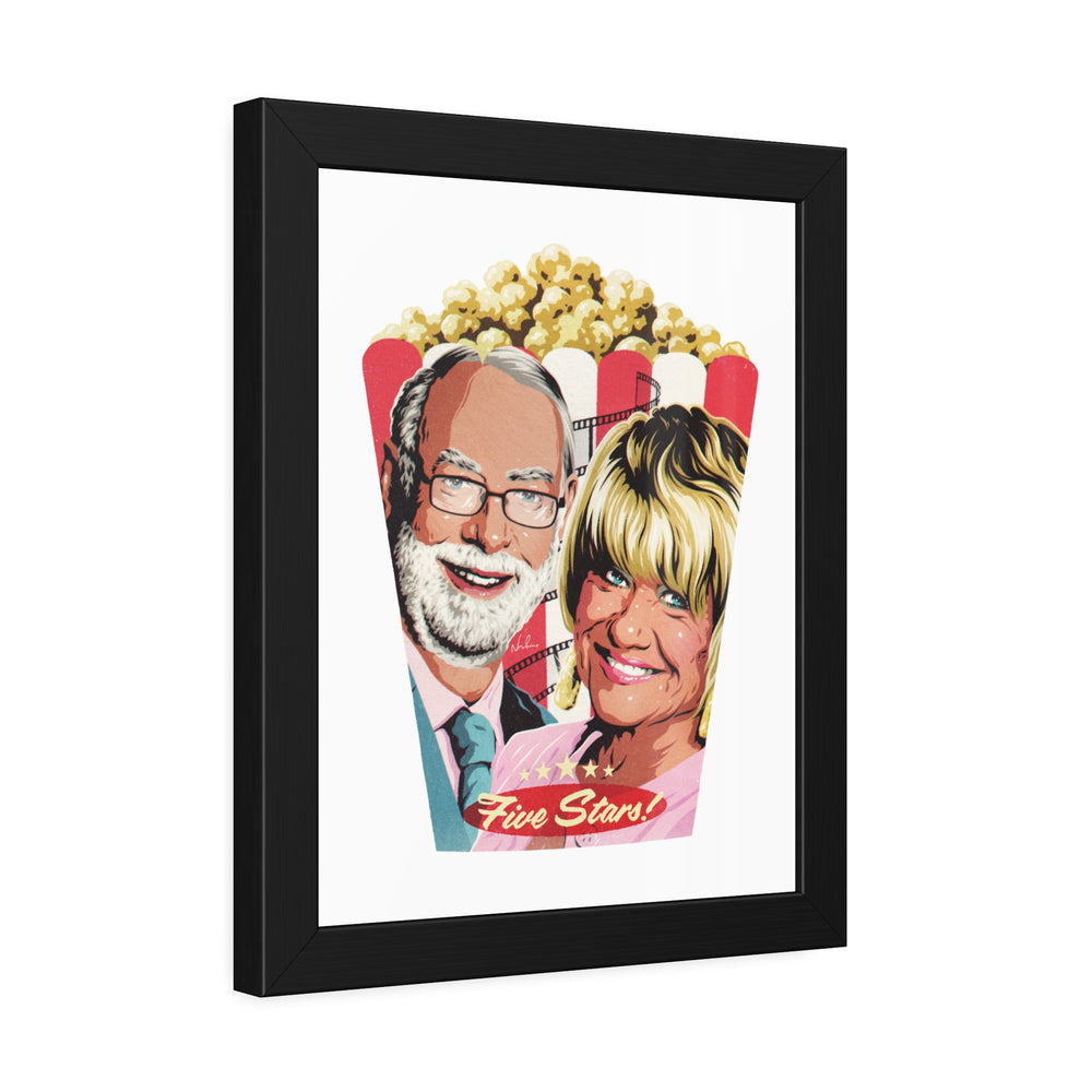 FIVE STARS! - Framed Paper Posters