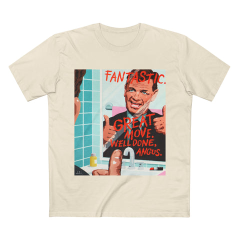 WELL DONE ANGUS [Australian-Printed] Men's Staple Tee