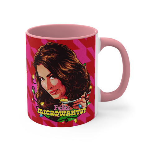 Feliz Microwahvey (Australian-Printed) - 11oz Accent Mug