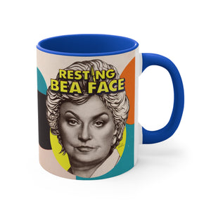 RESTING BEA FACE - 11oz Accent Mug (Australian Printed)