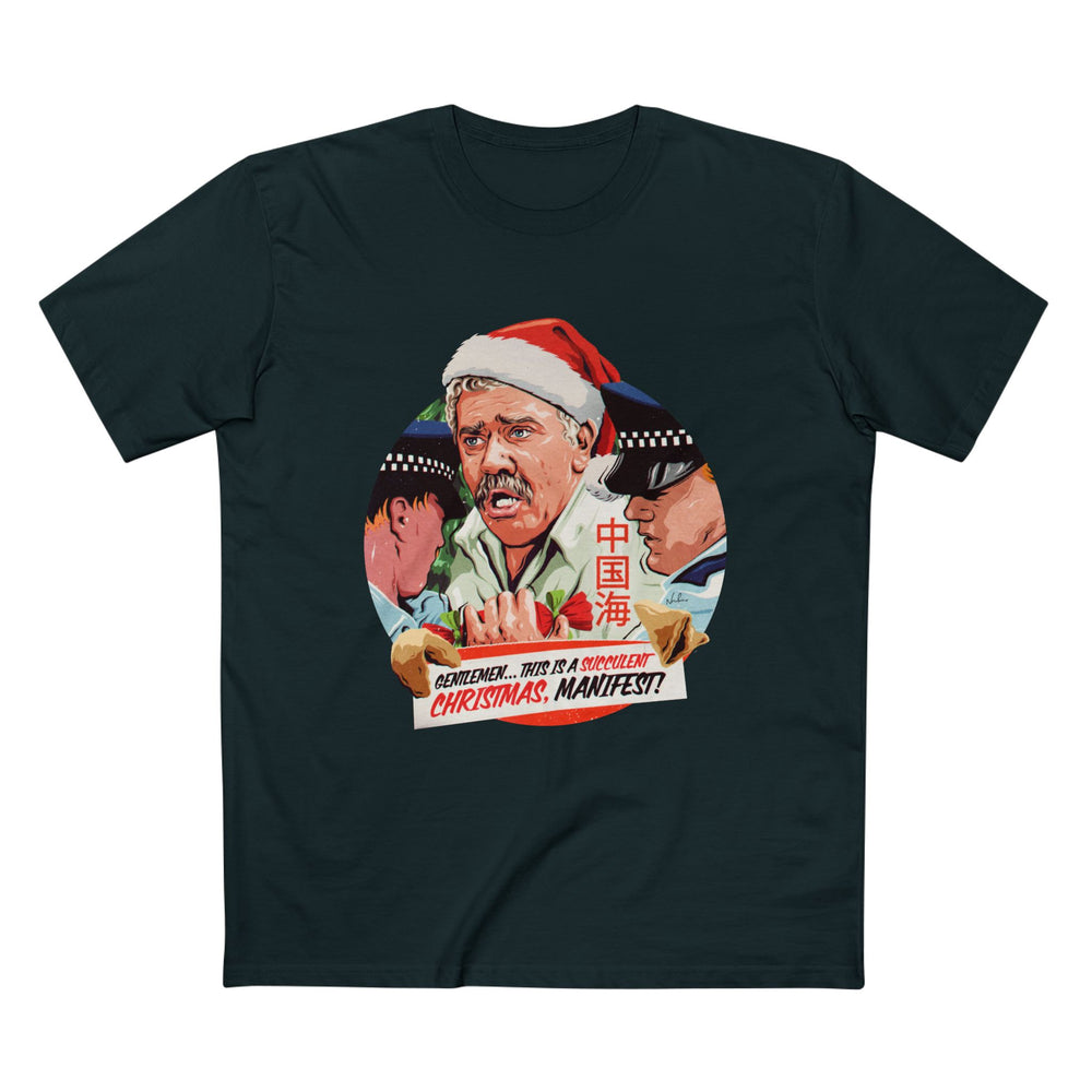 GENTLEMEN... THIS IS A SUCCULENT CHRISTMAS, MANIFEST! [Australian-Printed] Men's Staple Tee