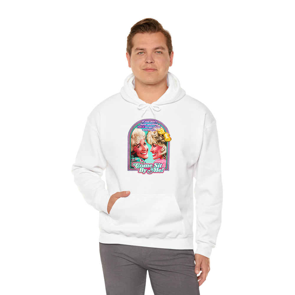 Come Sit By Me! [Australian-Printed] - Unisex Heavy Blend™ Hooded Sweatshirt