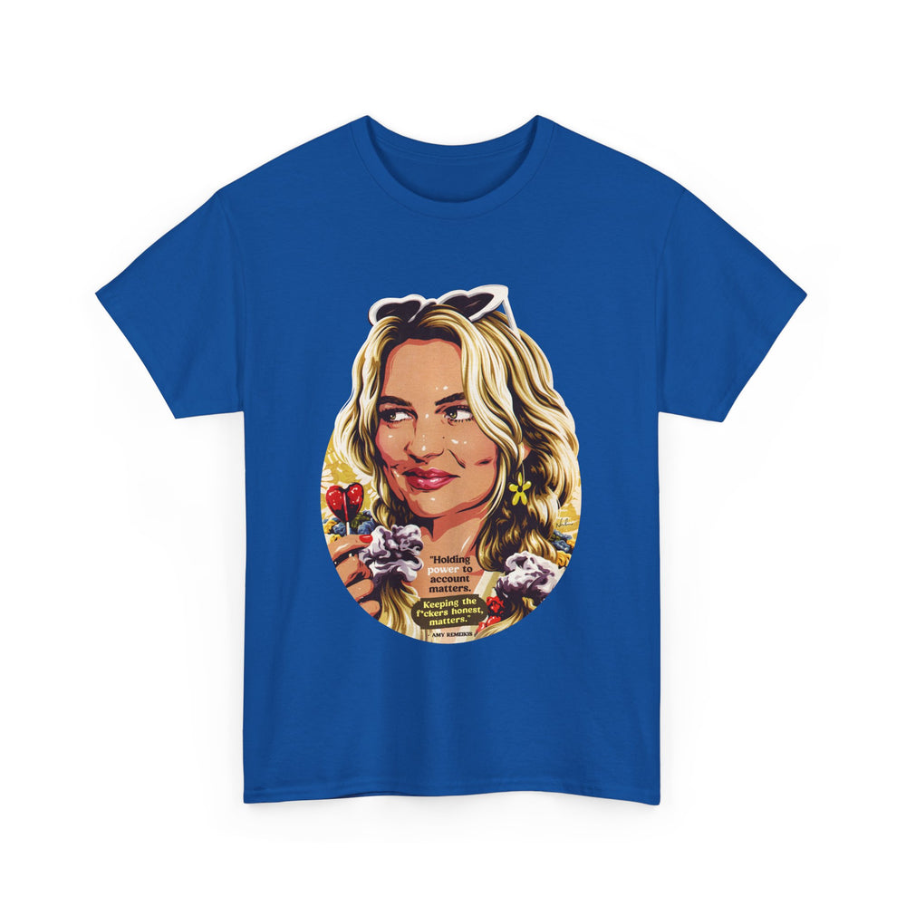 AMY - Website Version [Australian-Printed] - Unisex Heavy Cotton Tee