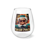 SHADY PINES - Stemless Glass, 11.75oz