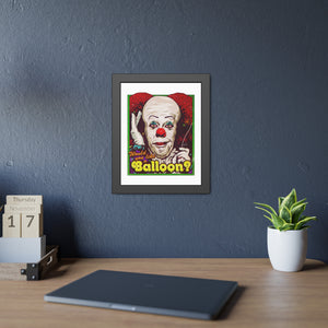 Would You Like A Balloon? - Framed Paper Posters