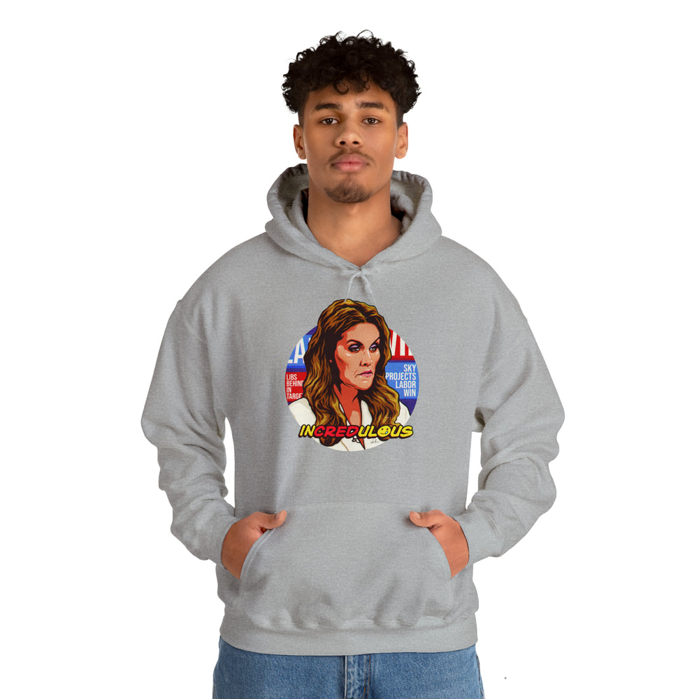 INCREDULOUS [Australian-Printed] - Unisex Heavy Blend™ Hooded Sweatshirt