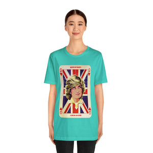 Queen Of Hearts [UK-Printed] - Unisex Jersey Short Sleeve Tee