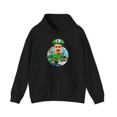 DENY DEFEND DEPOSE [UK-Printed] - Unisex Heavy Blend™ Hoodie