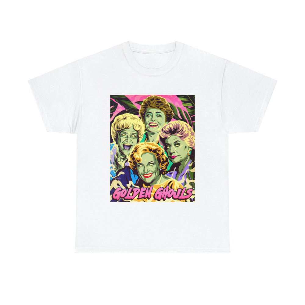 GOLDEN GHOULS [Australian-Printed] - Unisex Heavy Cotton Tee