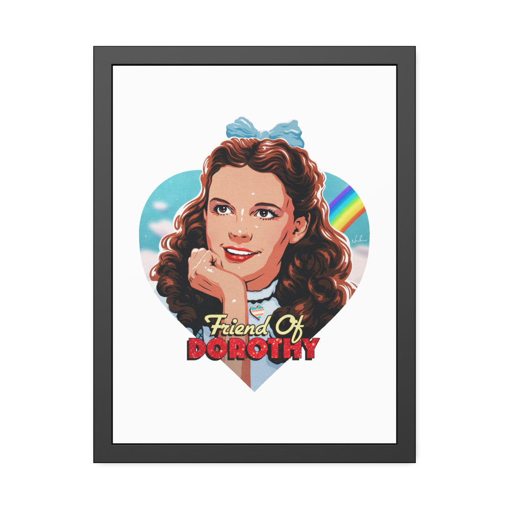 FRIEND OF DOROTHY [Coloured-BG] - Framed Paper Posters