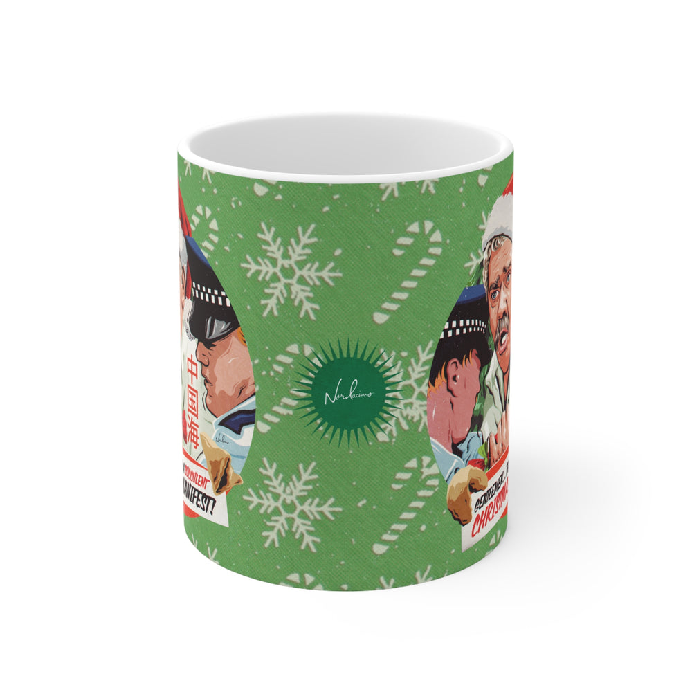 GENTLEMEN... THIS IS A SUCCULENT CHRISTMAS, MANIFEST! [UK-Printed] - Mug