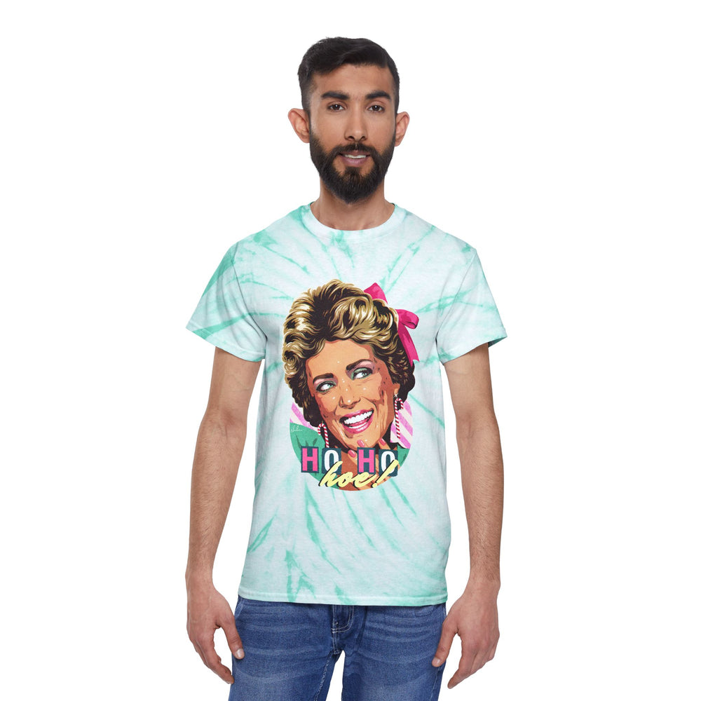 HO HO HOE! [US-Printed] - Tie-Dye Tee, Cyclone