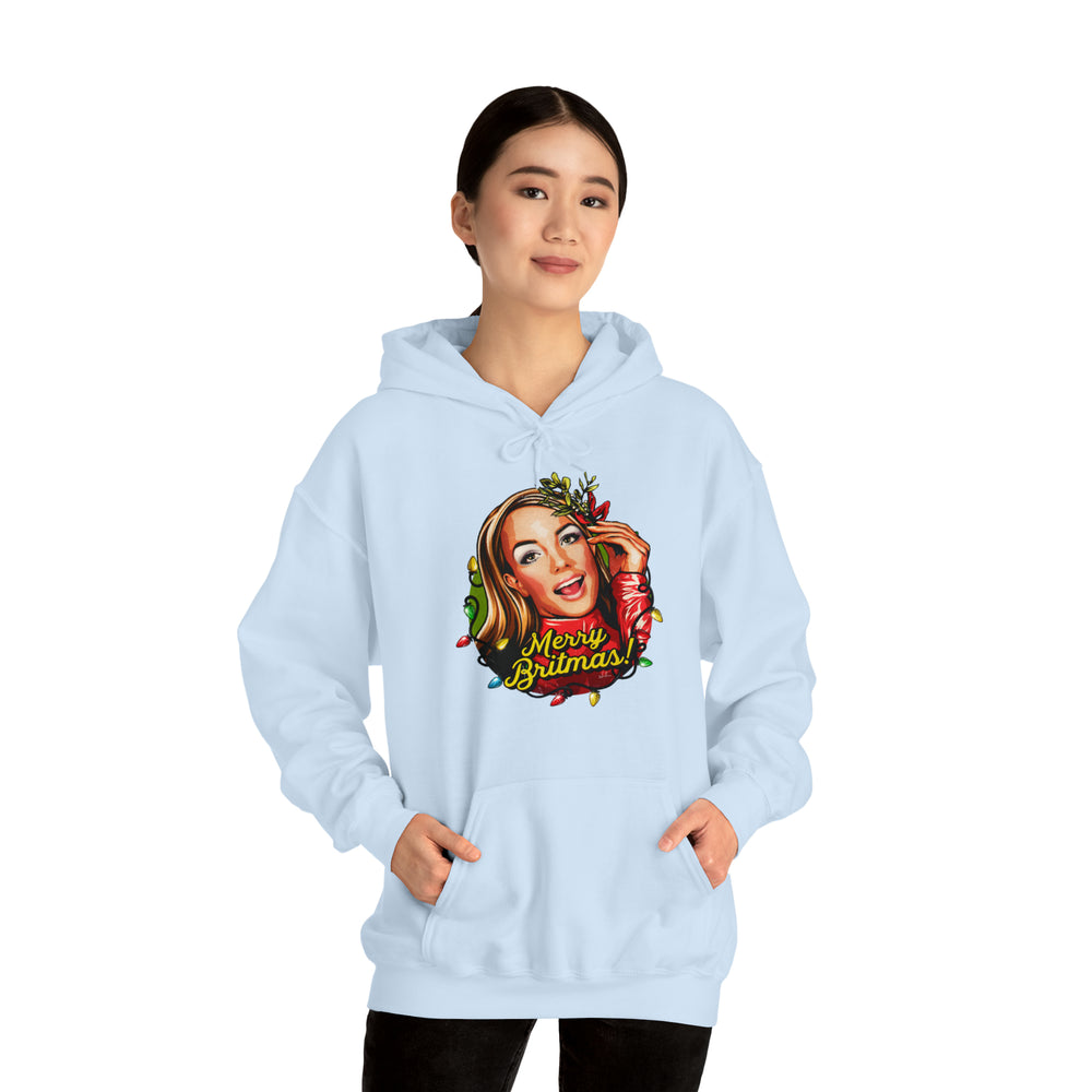 Merry Britmas! [Australian-Printed] - Unisex Heavy Blend™ Hooded Sweatshirt