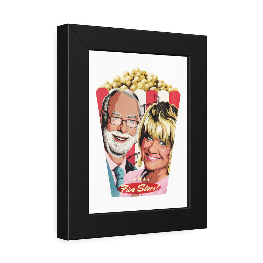 FIVE STARS! - Framed Paper Posters