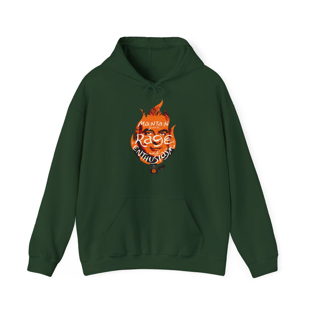Maintain Your Rage And Enthusiasm [Australian-Printed] - Unisex Heavy Blend™ Hooded Sweatshirt