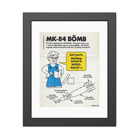 Nothing Lethal in Nature™ - Framed Paper Posters