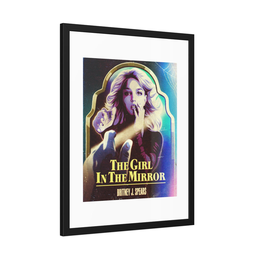 The Girl In The Mirror - Framed Paper Posters