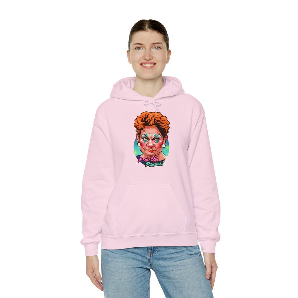 F*ck Off, Pauline! [Australian-Printed] - Unisex Heavy Blend™ Hooded Sweatshirt