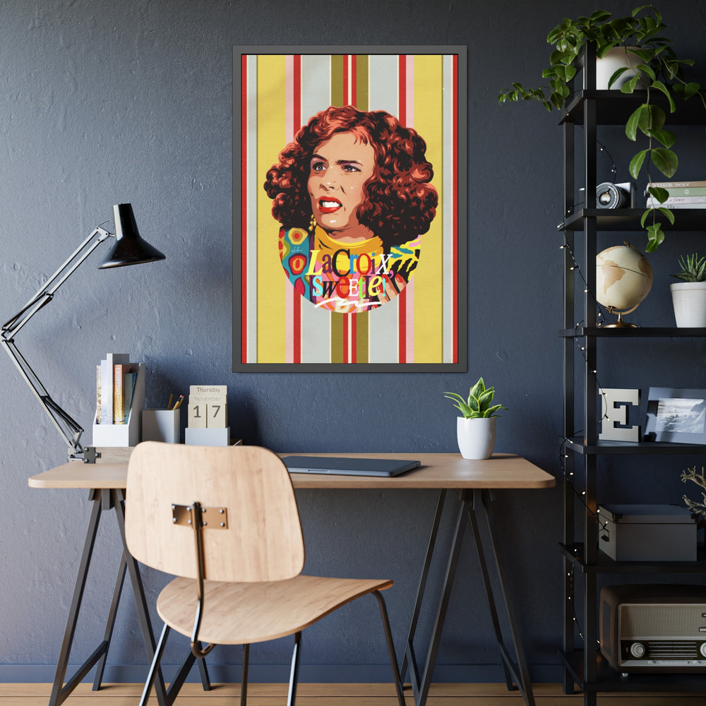 LaCroix, Sweetie! [Coloured-BG] - Framed Paper Posters