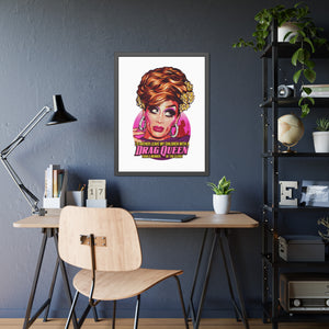 I'd Rather Leave My Children With A Drag Queen - Framed Paper Posters