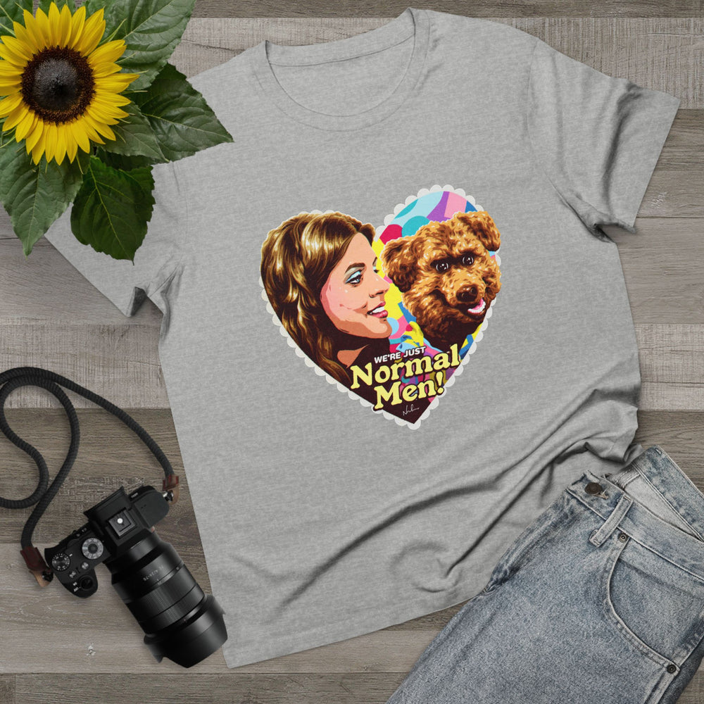 We're Just Normal Men [Australian-Printed] - Women’s Maple Tee