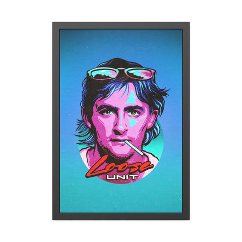 Loose Unit [Coloured-BG] - Framed Paper Posters
