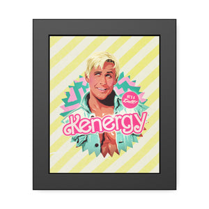 KENERGY [Coloured-BG] - Framed Paper Posters