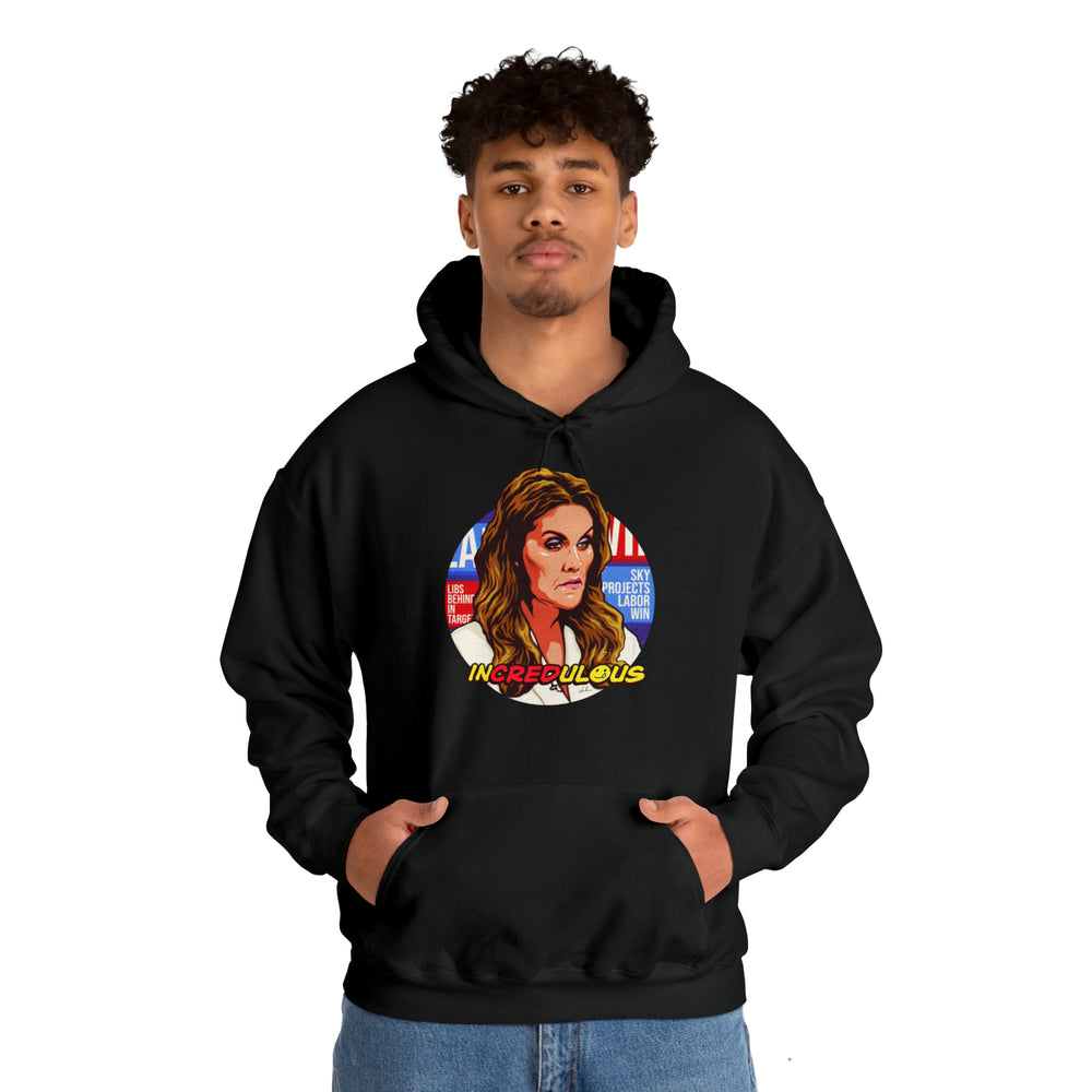 INCREDULOUS [Australian-Printed] - Unisex Heavy Blend™ Hooded Sweatshirt