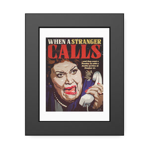 When A Stranger Calls - Framed Paper Posters