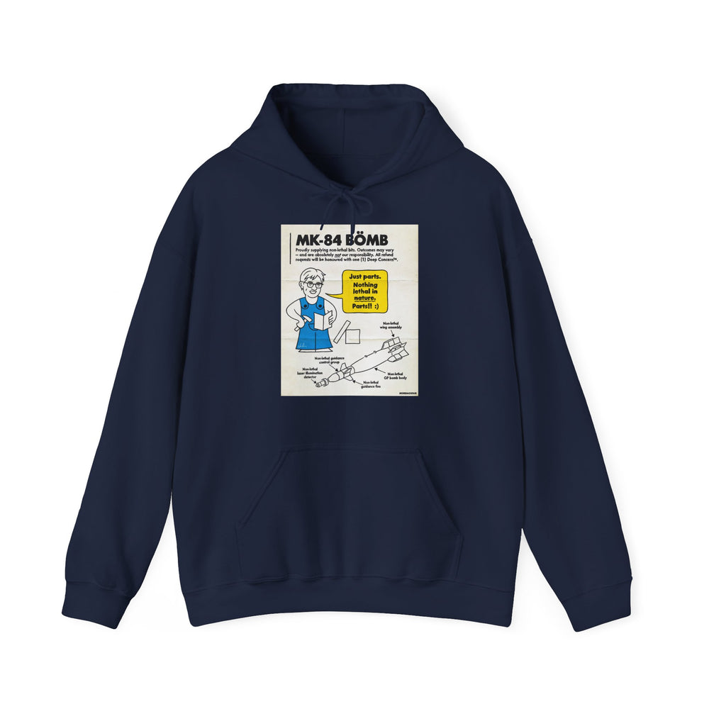 Nothing Lethal in Nature™ [Australian-Printed] - Unisex Heavy Blend™ Hooded Sweatshirt