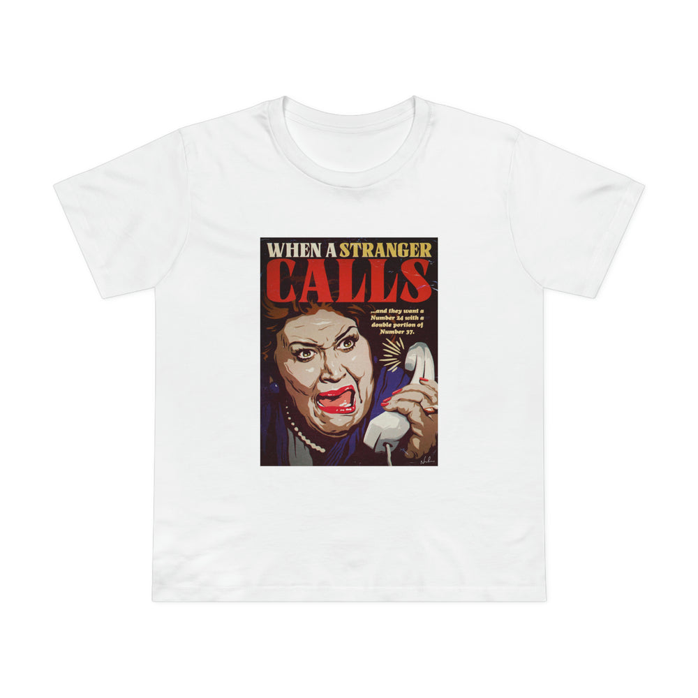 When A Stranger Calls [Australian-Printed] - Women’s Maple Tee