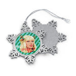 Merry Swiftmas - Pewter Snowflake Ornament