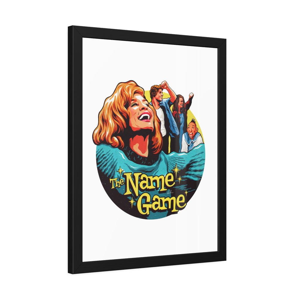 The Name Game - Framed Paper Posters