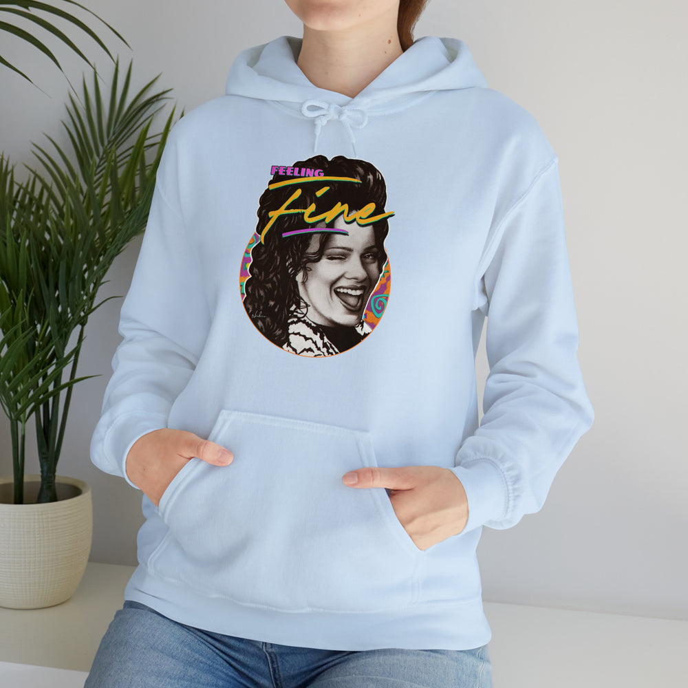 Feeling Fine [Australian-Printed] - Unisex Heavy Blend™ Hooded Sweatshirt