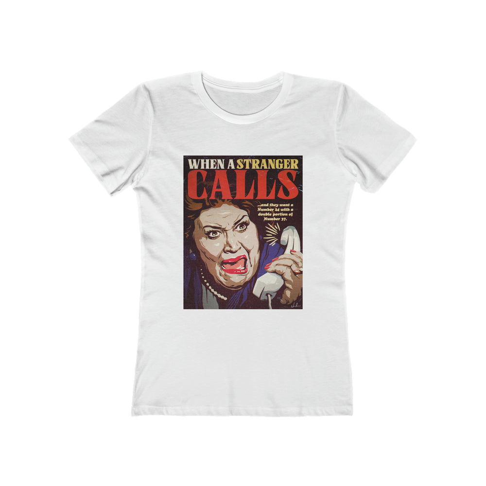 When A Stranger Calls [Australian-Printed] - Women's The Boyfriend Tee