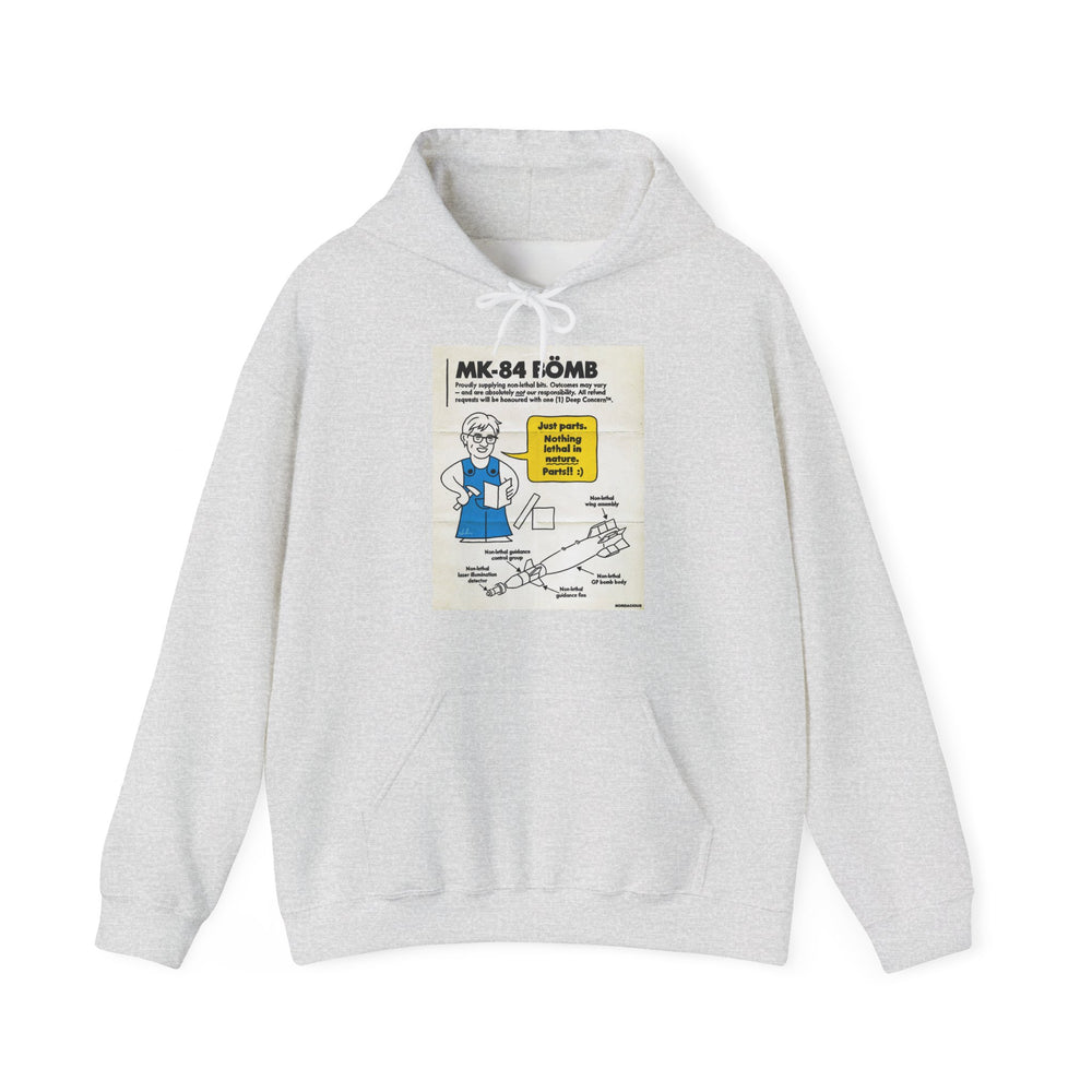 Nothing Lethal in Nature™ [Australian-Printed] - Unisex Heavy Blend™ Hooded Sweatshirt