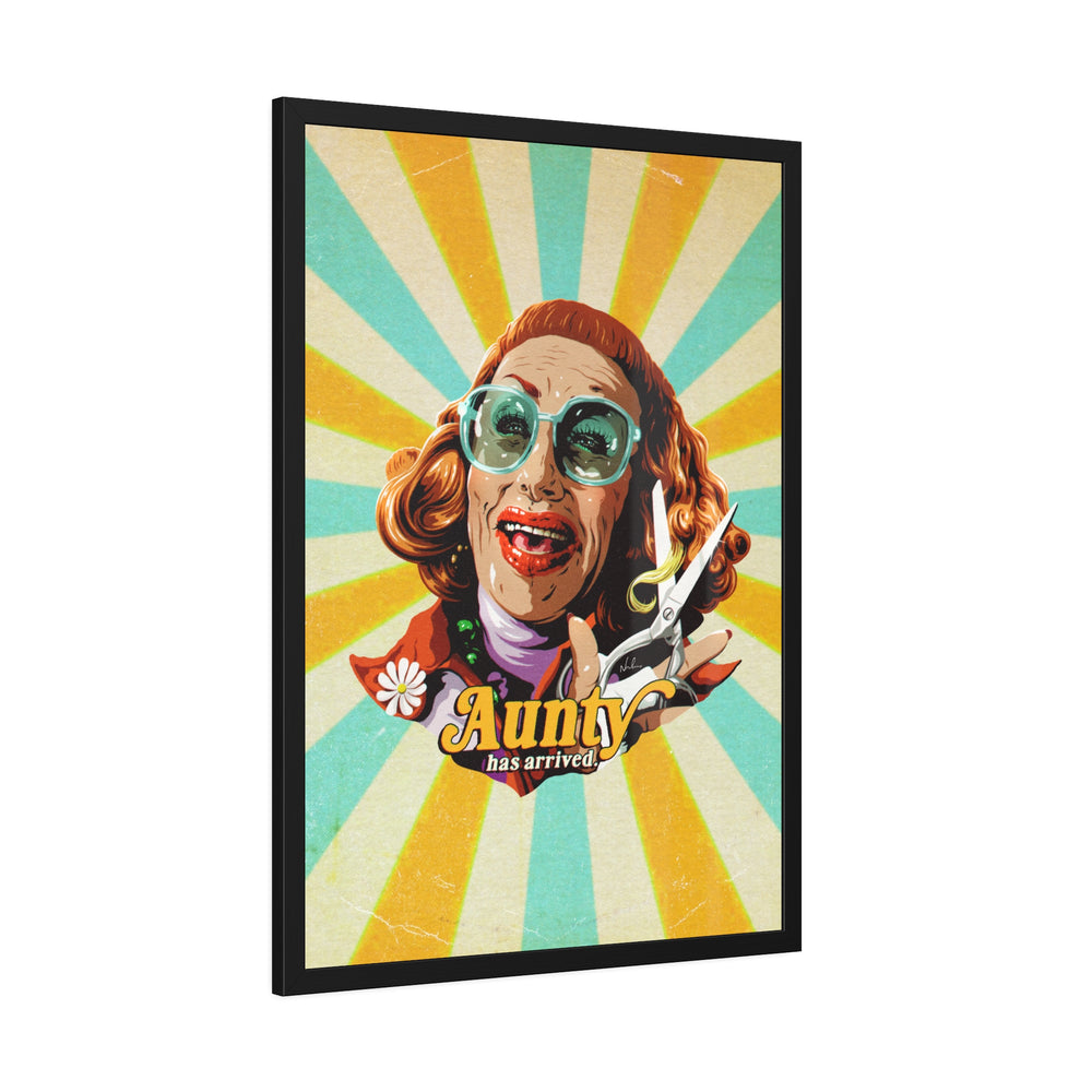Aunty Has Arrived - Framed Paper Posters