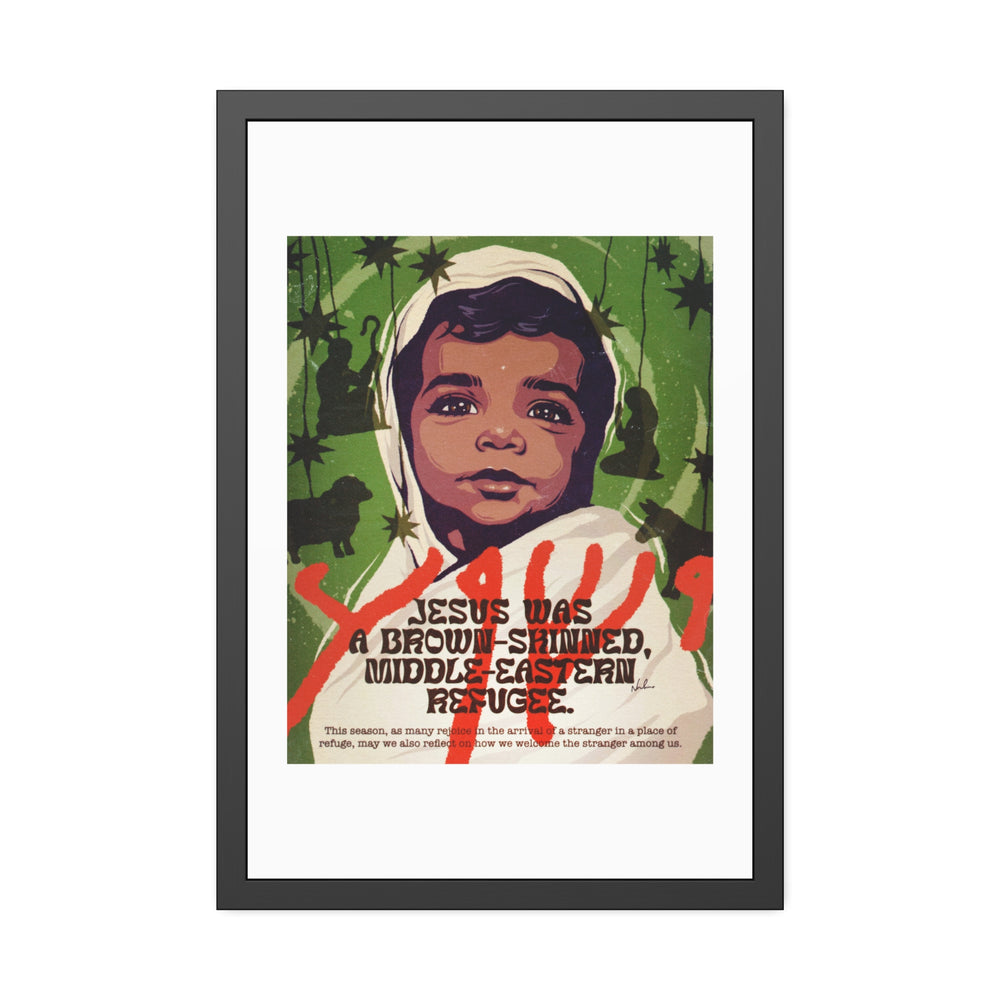 The Stranger Among Us - Framed Paper Posters