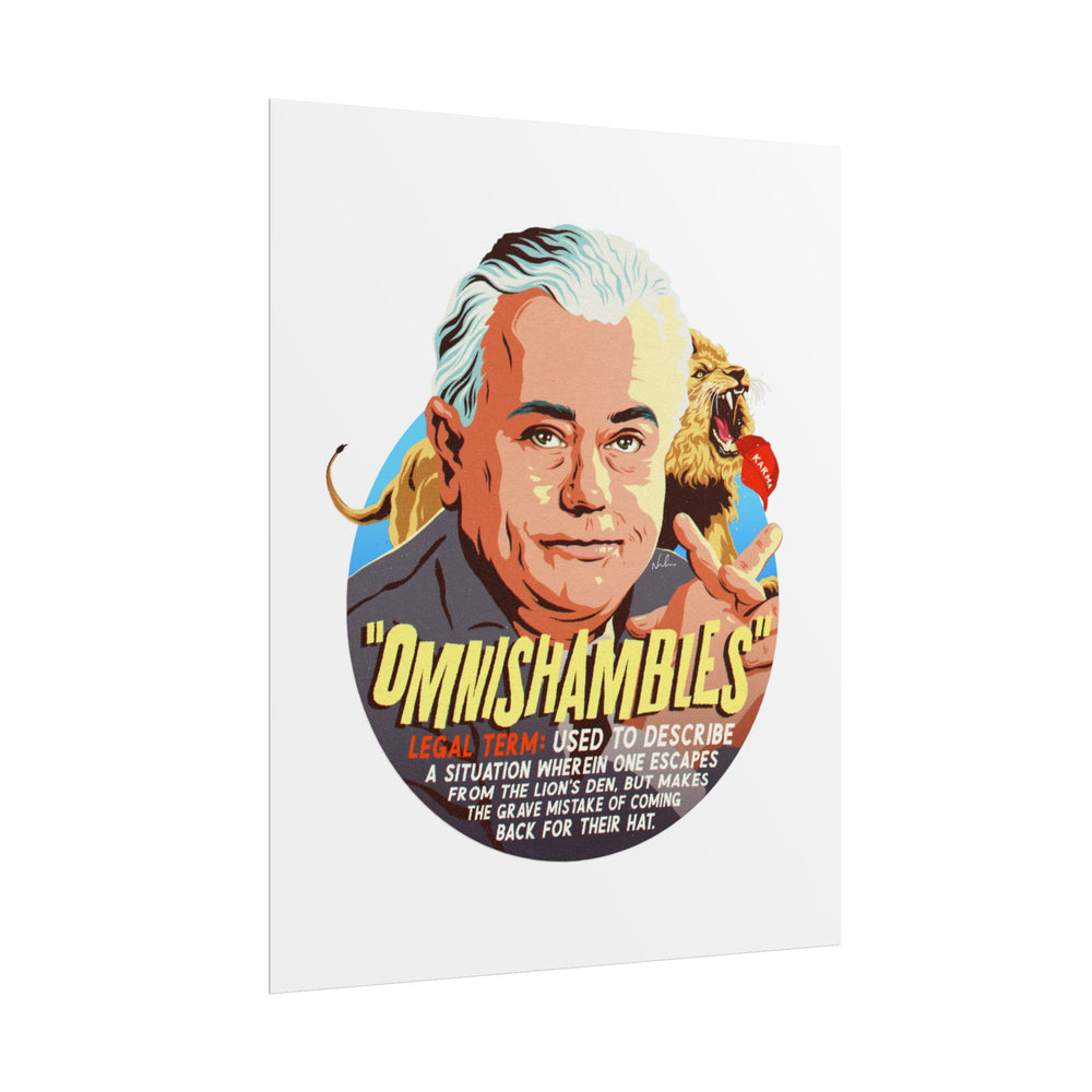 OMNISHAMBLES - Rolled Posters