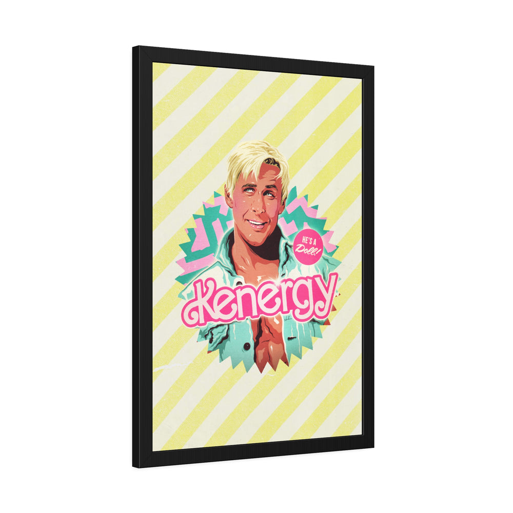 KENERGY [Coloured-BG] - Framed Paper Posters