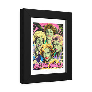 GOLDEN GHOULS - Framed Paper Posters