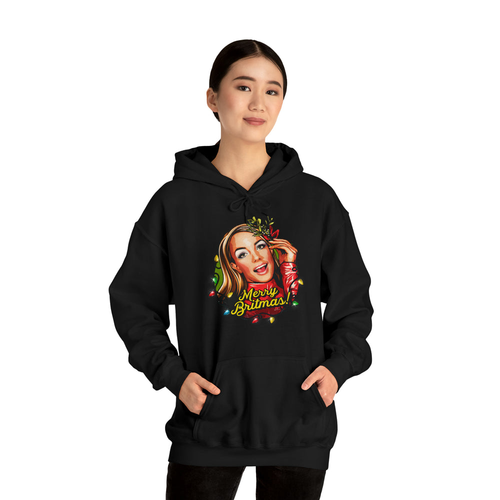 Merry Britmas! [Australian-Printed] - Unisex Heavy Blend™ Hooded Sweatshirt