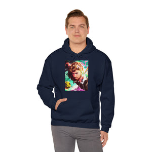 GALACTIC GEORGE [Australian-Printed] - Unisex Heavy Blend™ Hooded Sweatshirt