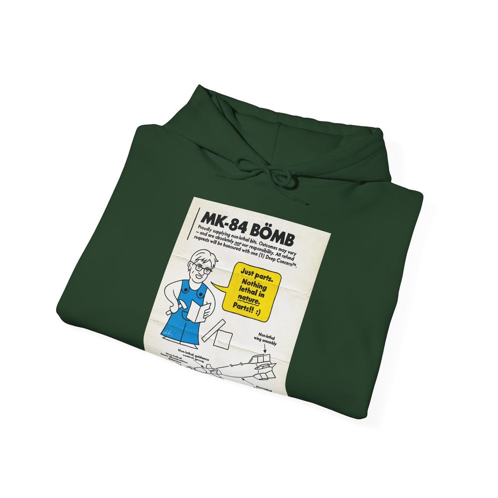 Nothing Lethal in Nature™ [Australian-Printed] - Unisex Heavy Blend™ Hooded Sweatshirt