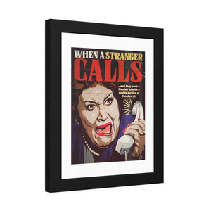 When A Stranger Calls - Framed Paper Posters