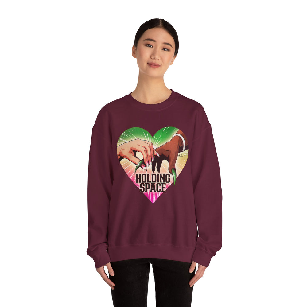 Holding Space [US-Printed] - Unisex Heavy Blend™ Crewneck Sweatshirt