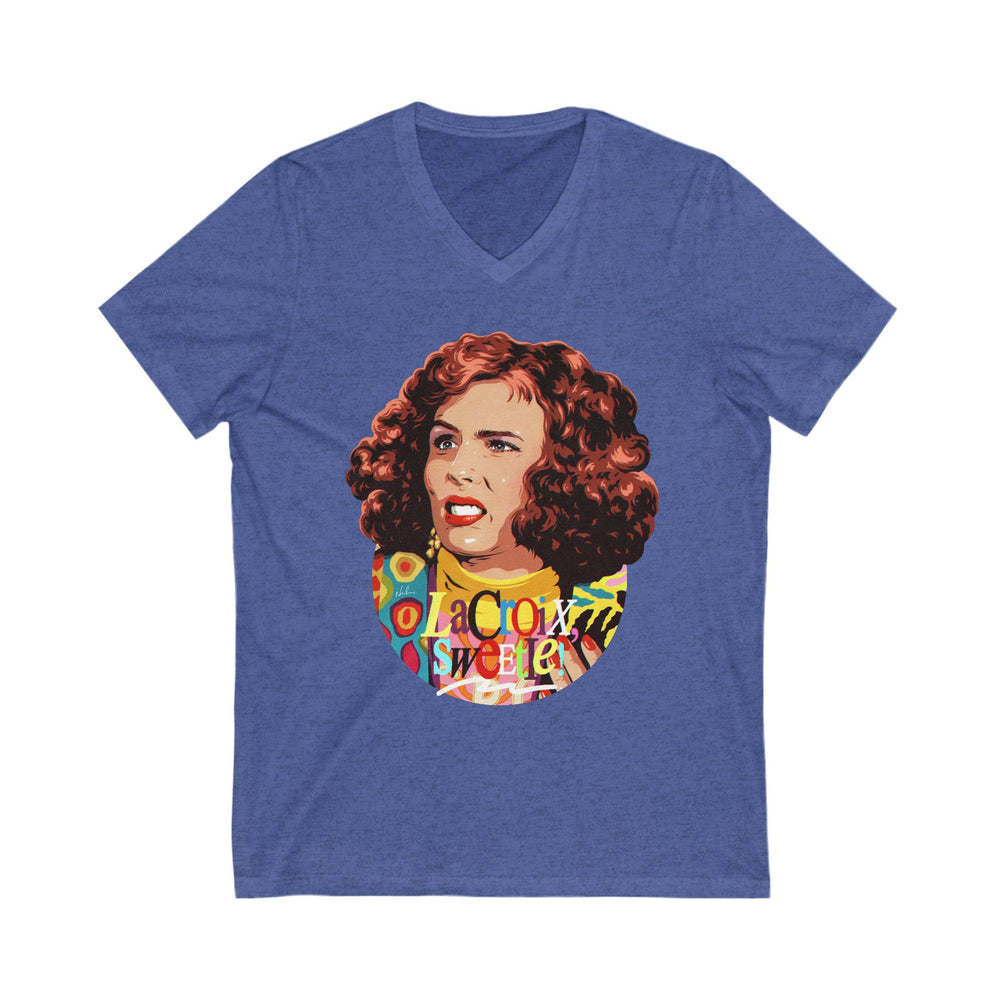 LaCroix, Sweetie! [US-Printed] - Unisex Jersey Short Sleeve V-Neck Tee