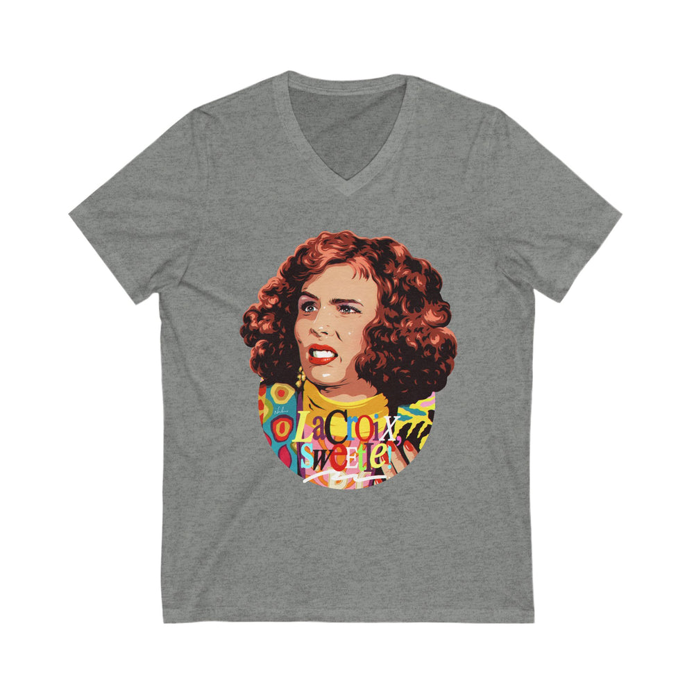 LaCroix, Sweetie! [US-Printed] - Unisex Jersey Short Sleeve V-Neck Tee