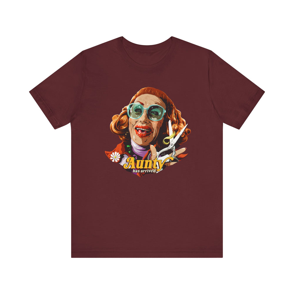 Aunty Has Arrived [US-Printed] - Unisex Jersey Short Sleeve Tee